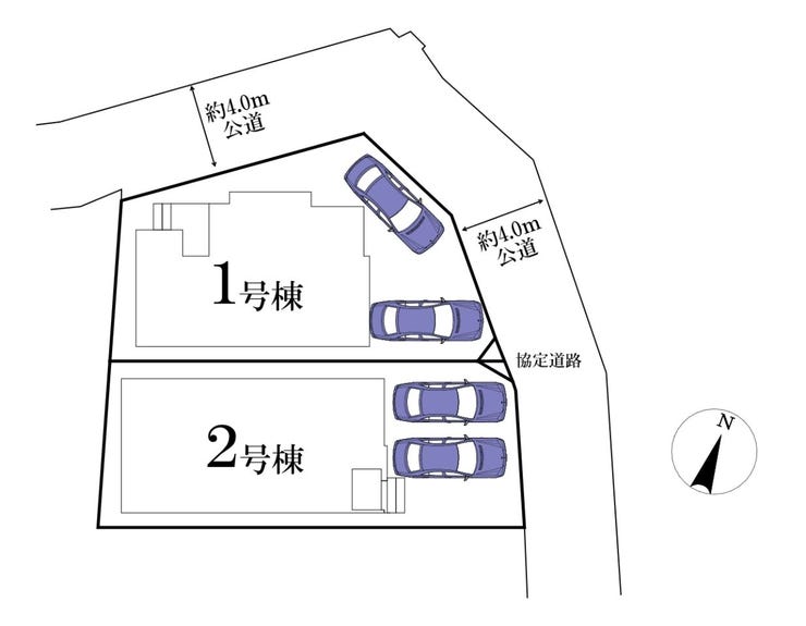◎区画図:1号棟