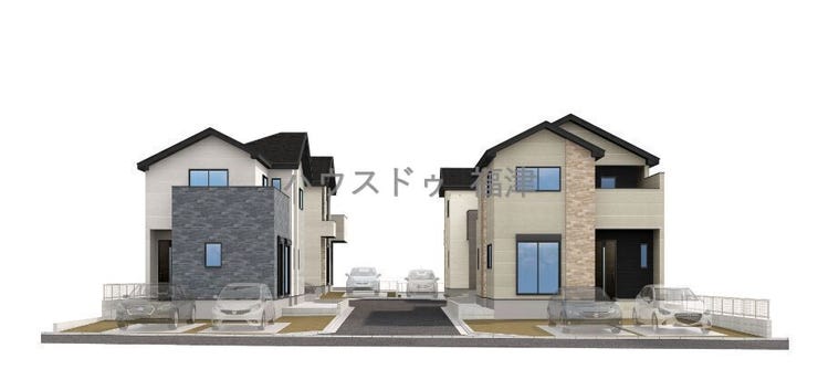 【外観】
4号棟は右奥です。
《古賀市天神7丁目 新築戸建》 4号棟♪
完成イメージです♪
※現況優先