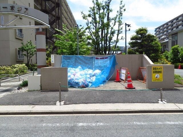 ゴミ置き場です。