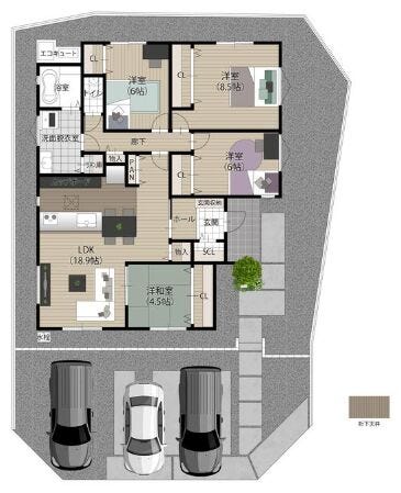 【間取り】
■2号棟■