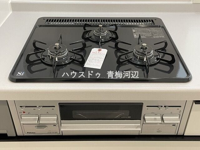 三口コンロ