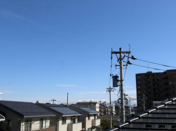 玄関からの景色