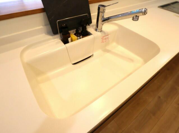 広々シンク 洗い物がはかどります