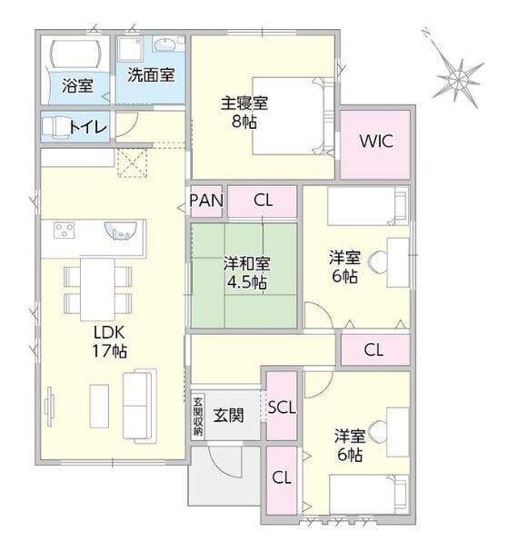 (3号棟)価格3530万円、4LKK、土地面積284.08m2、建物面積96.05m2