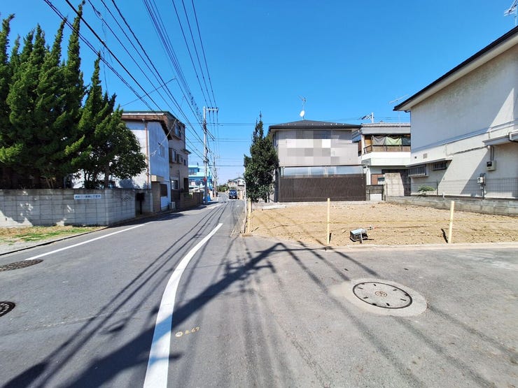 西側からの現地外観写真