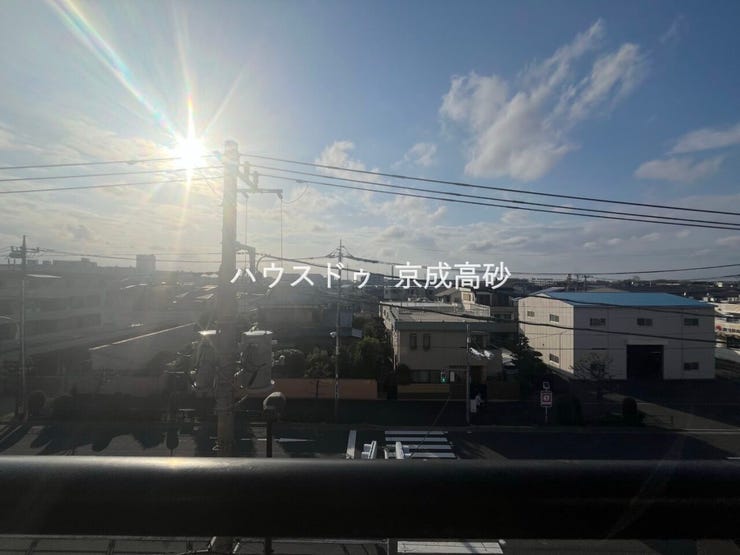 住戸からの眺望です。陽当り、通風良好です。