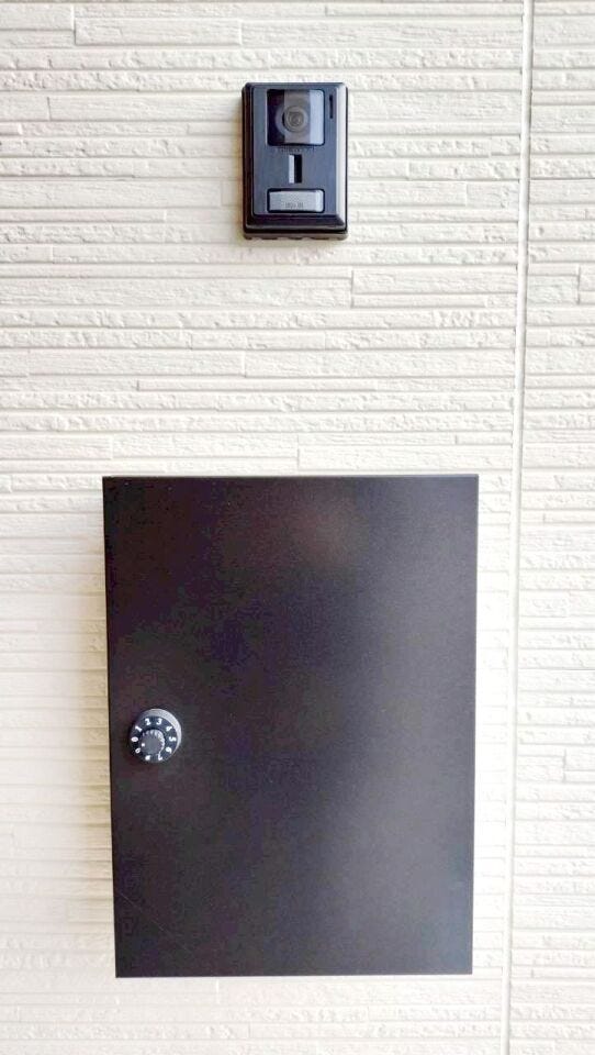 TVモニタ付きインターホンで夜間でも安心です