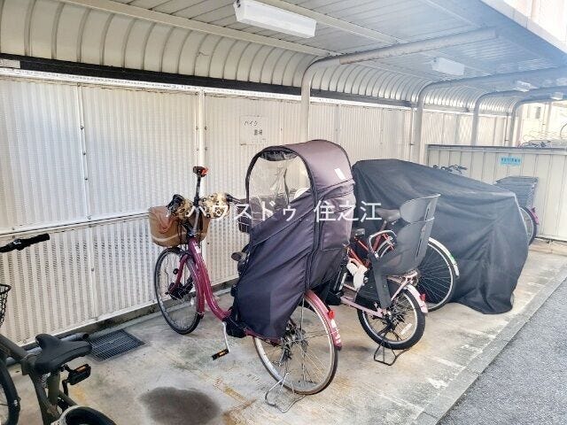 ★駐輪場も区画数はたくさんございます。空き状況の確認はお気軽にお申し付け下さい。