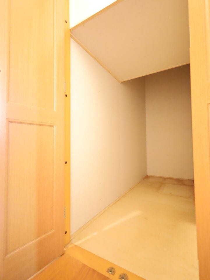 階段下にも収納付!お掃除用具や季節物の家具・家電などの収納に便利なスペースです!