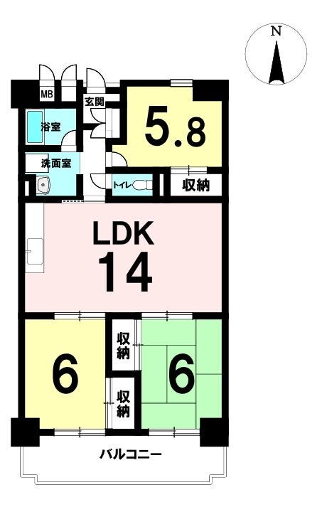 【間取り】