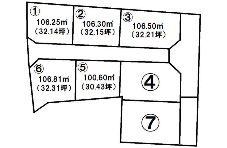 草牟田２丁目 売土地 草牟田２丁目／７区画