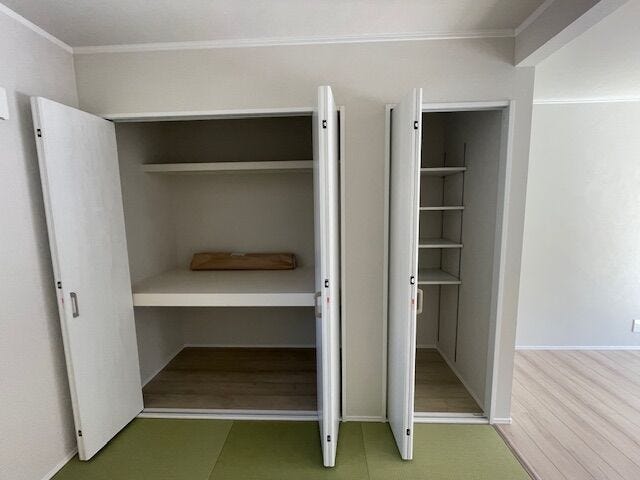 和室にも収納があるので、お布団や座布団なども収納できます!