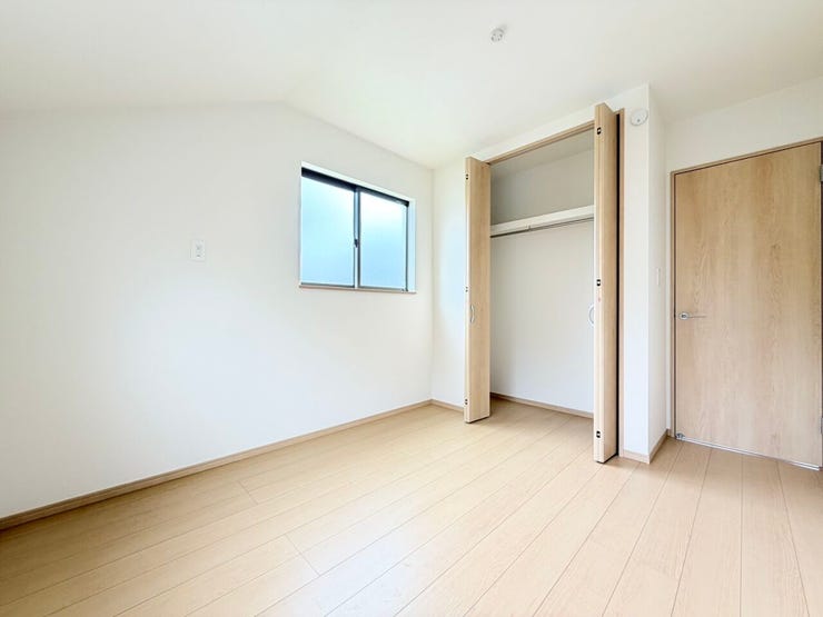 ◎収納:D号棟(7/6撮影)
1部屋だけ収納が小さい、そんなことはありません、全室に十分な収納スペース付!
