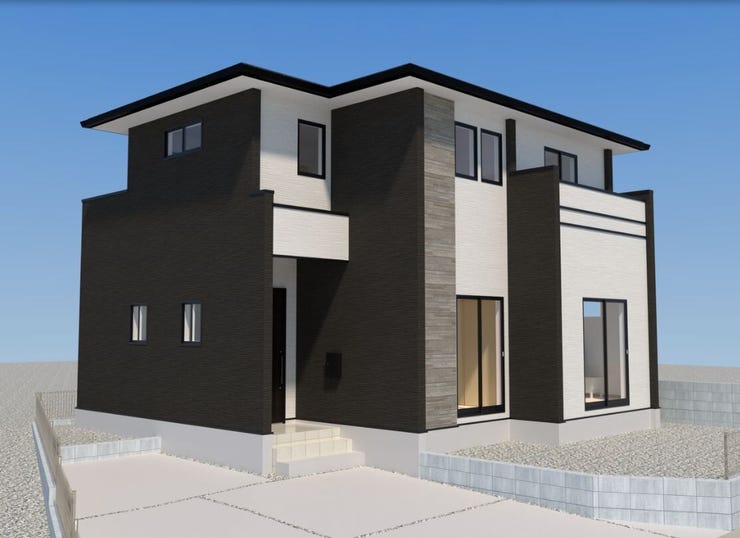 【外観】
よかタウンのデザイン住宅「For.M Iseris」
広さ、日当たり、設備面、周辺環境などなど、実際に物件を見てみないと分からない魅力があります!まずはお気軽にご見学くださいませ☆