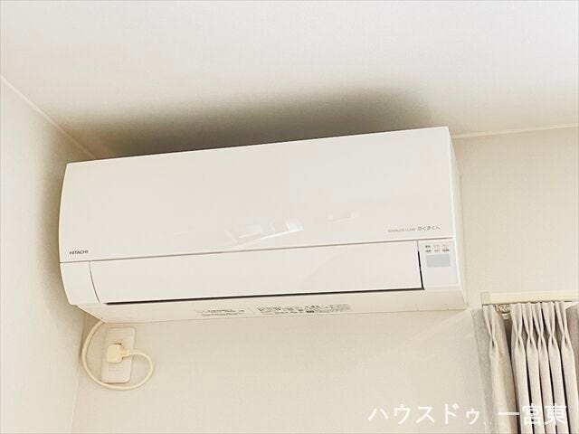 ●エアコン●引っ越ししてすぐに快適な室温で生活ができます。