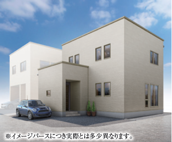 【外観】
1号棟完成予想図