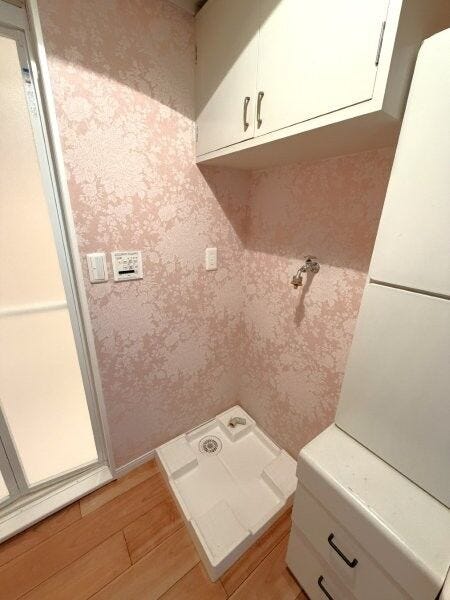 室内洗濯機置き場です!