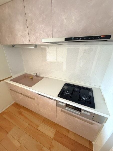 3口コンロでお料理の効率アップ!