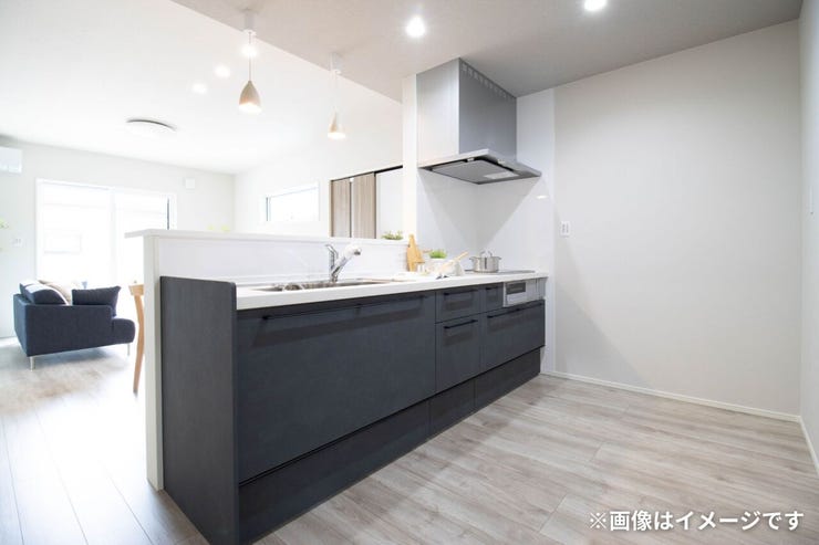 写真はイメージです。
食洗器標準設置です。食洗器で家事の時間を短縮して、家族の時間を増やしていただければと思います。