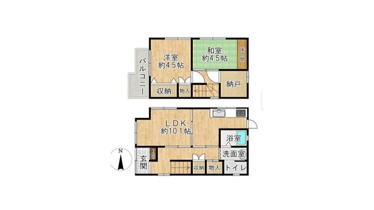 【間取り】
2LDKSでゆったりとした間取りです♪♪