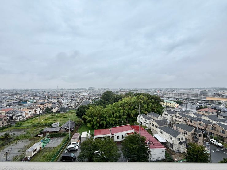 高い建物がないため、眺望良好で開放的です♪