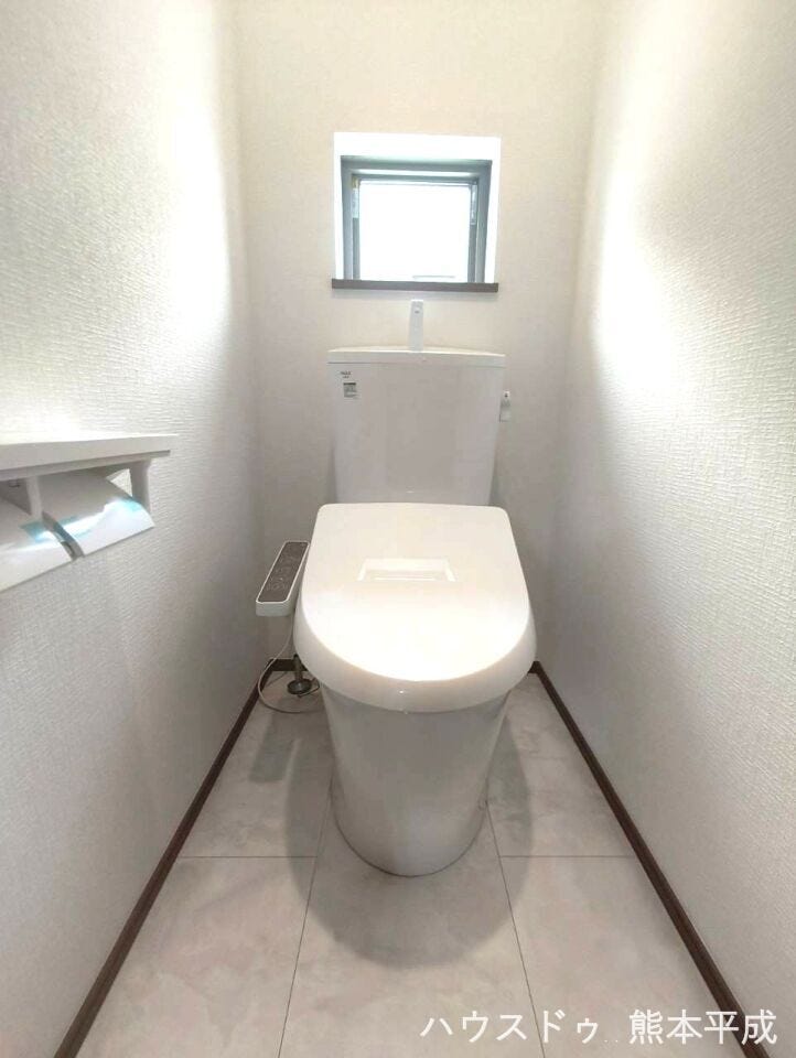2階にもトイレがあり、朝の混雑の解消にも役立ちます