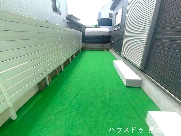 プライベートな屋外空間として利用でき、緑あふれる豊かな暮らし♪