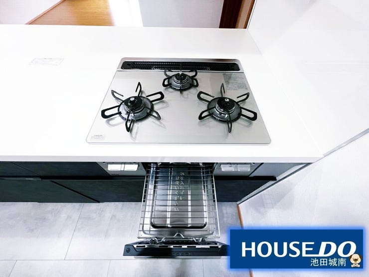 嬉しい三口コンロです♪♪