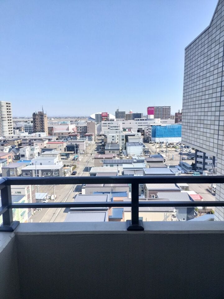 洋室5.0帖側バルコニー