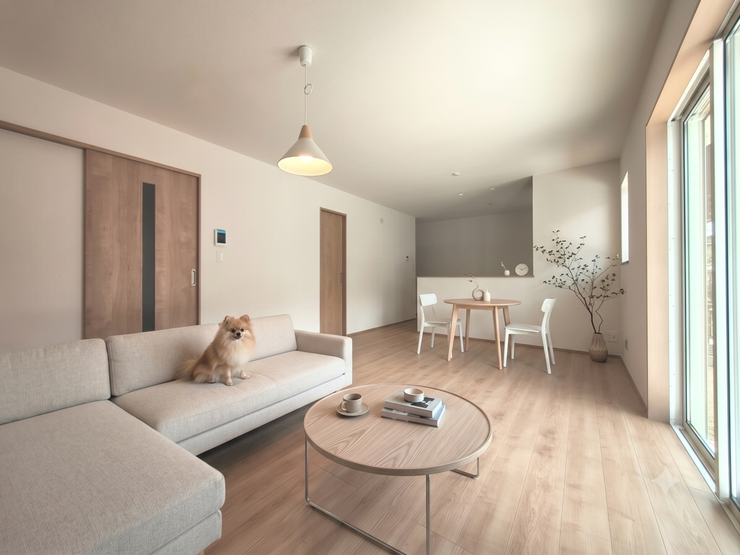 【Living】こちらの画像はAIによる家具イメージです。お部屋の雰囲気を感じてみてください♪