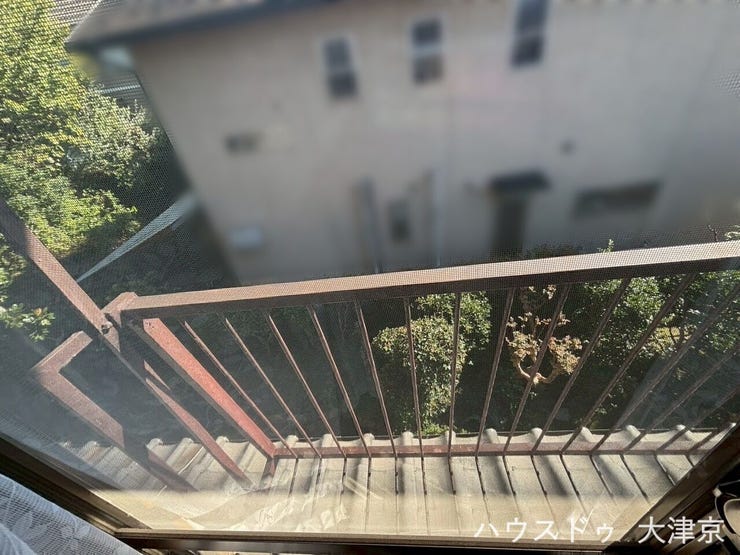 緑が見える落ち着いた眺望が魅力