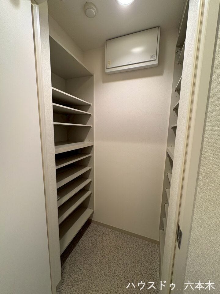 玄関スッキリ確定の大容量収納のシューズインクローゼットです