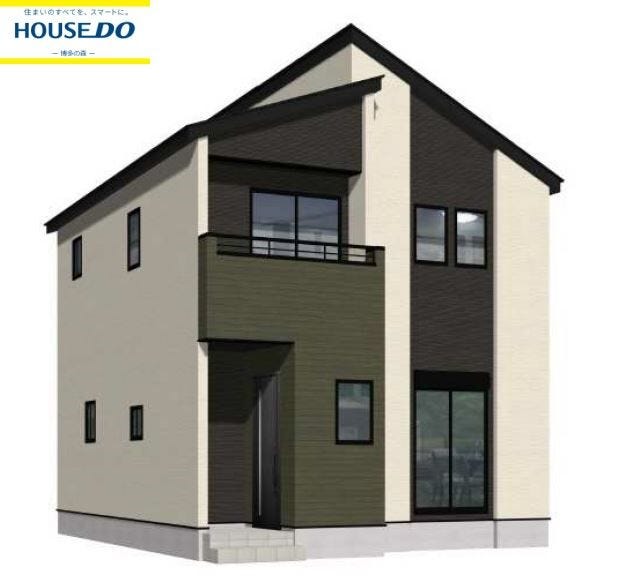 【外観】
1号棟完成イメージです♪
2026年7月完成予定
◎小中学校徒歩10分圏内
◎並列2~3台駐車可
◎4LDK♪広々WIC付