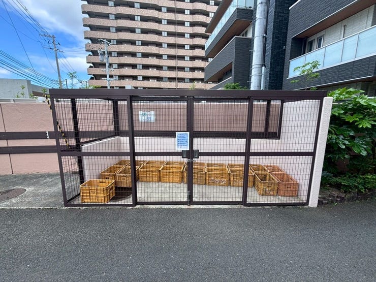 敷地内ゴミ置き場