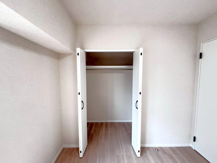 収納力のあるクローゼット