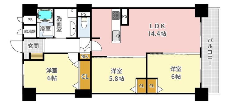 【間取り】