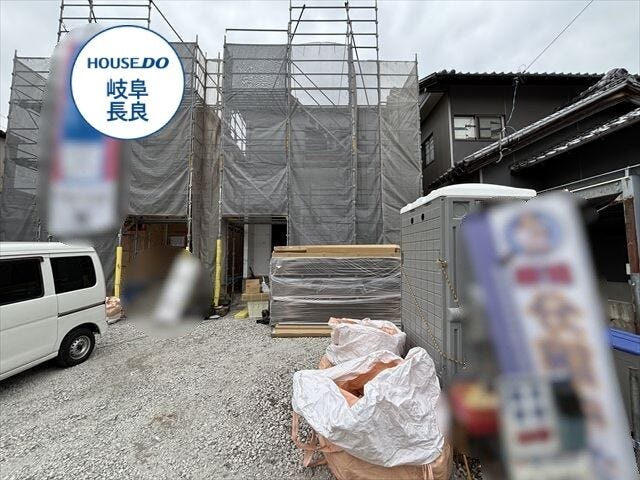 【外観】
名鉄各務原線「名鉄岐阜」駅、車で12分
岐阜バス「日光町」停、徒歩3分
城西小学校、島中学校