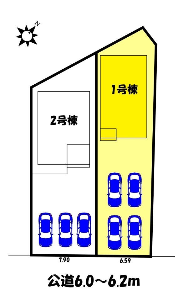 【区画図】1号棟