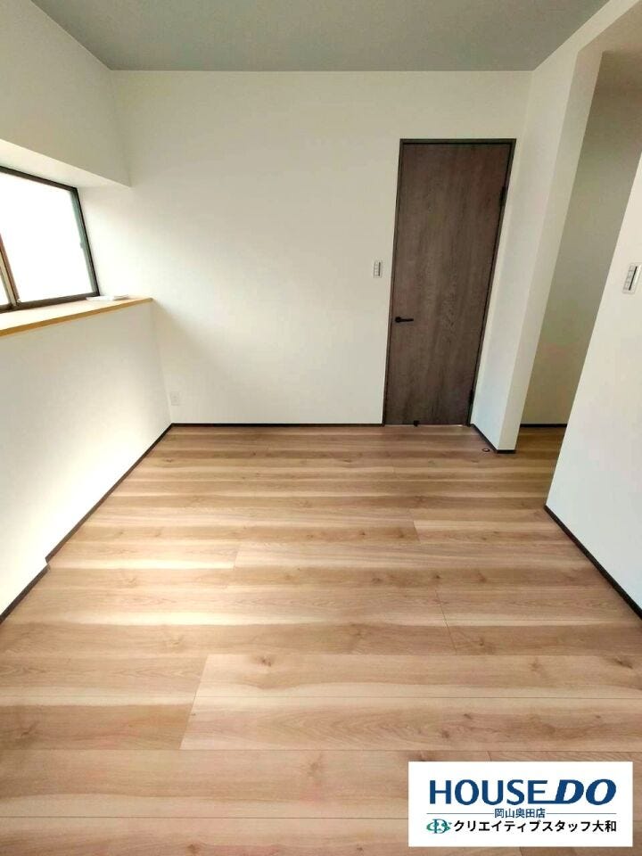 ウォークインクローゼットつき洋室