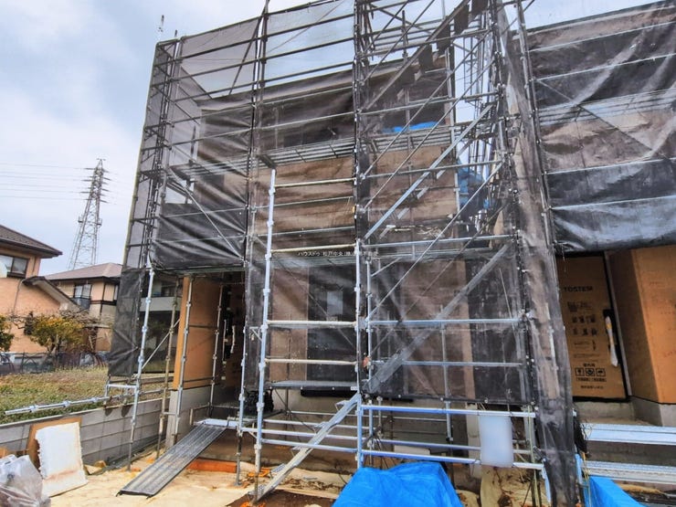 【外観】
◎外観:1号棟(3/19撮影)