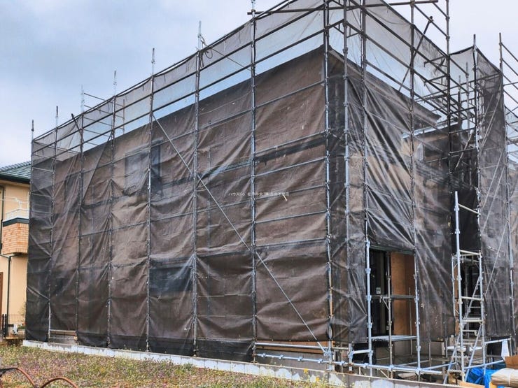 ◎外観:1号棟(3/19撮影)