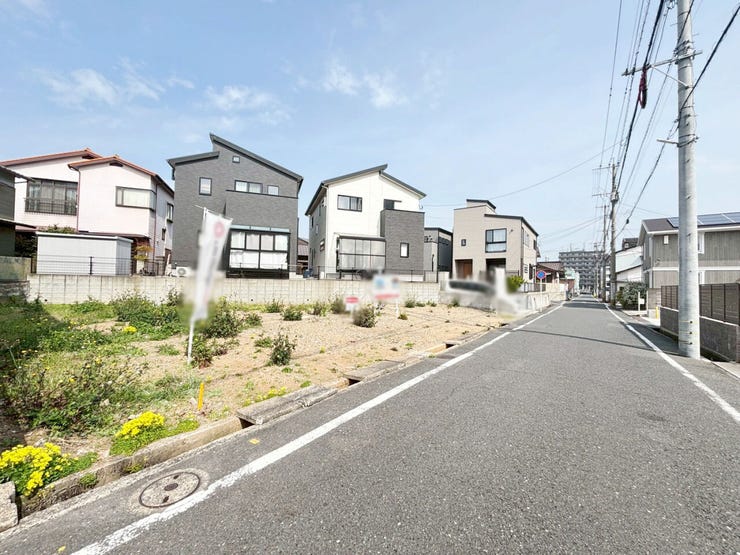 小倉北区中井 売土地♪土地面積約56坪♪建築条件付き♪公営水道♪公共下水♪コンビニ・スーパー徒歩圏内