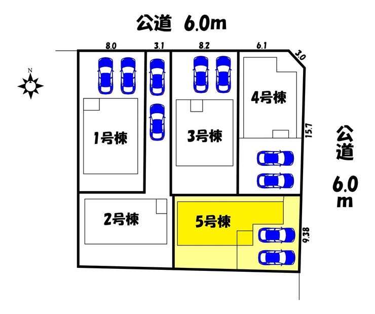 【区画図】5号棟