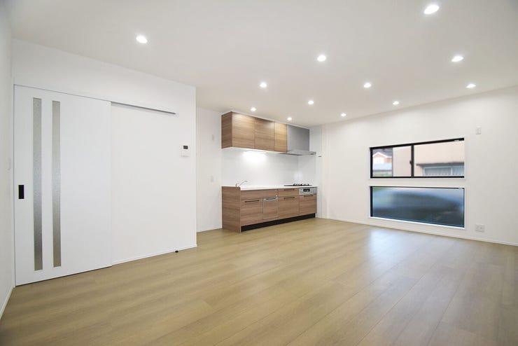 広々な15.2帖のLDKです