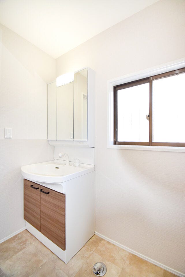 独立洗面台&洗濯機置場