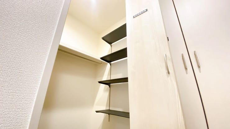 全居室に収納あり◎
お部屋がすっきりと片付きます。