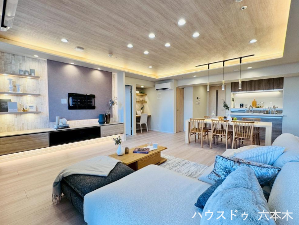 開放感のあるLDKを中心とした設計