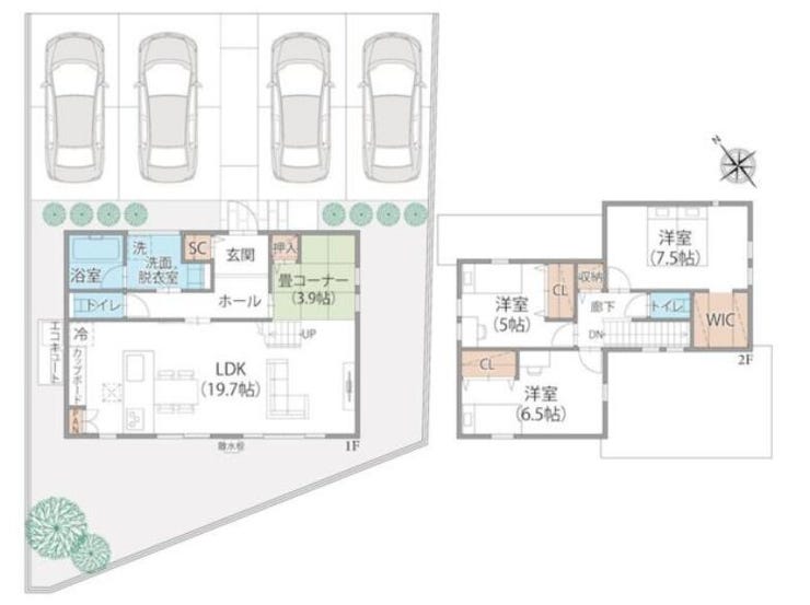 【間取り】
■1号棟■
