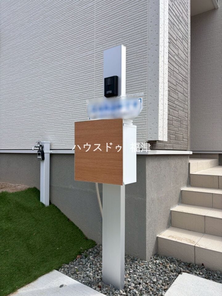 スタイリッシュな郵便ポストです♪
《福津市西福間3丁目 新築戸建》