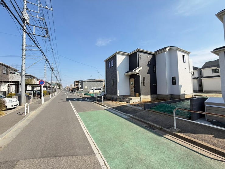 ◎前面道路:北側(3/24撮影)